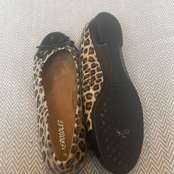 Aerosoles Becca Leopard Ballet Flats size 7 - Picture 4 of 5